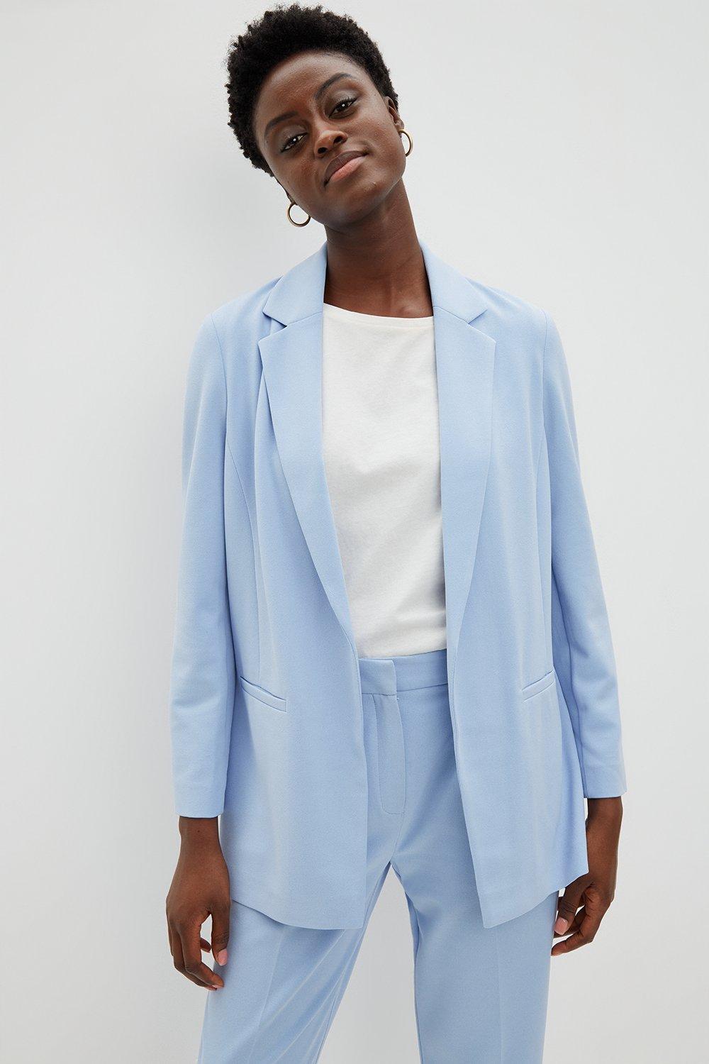 jersey suit jacket womens