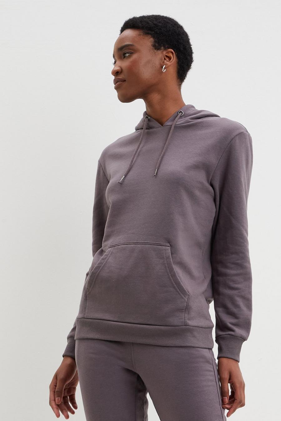 Relaxed Fit Pocket Hoodie 