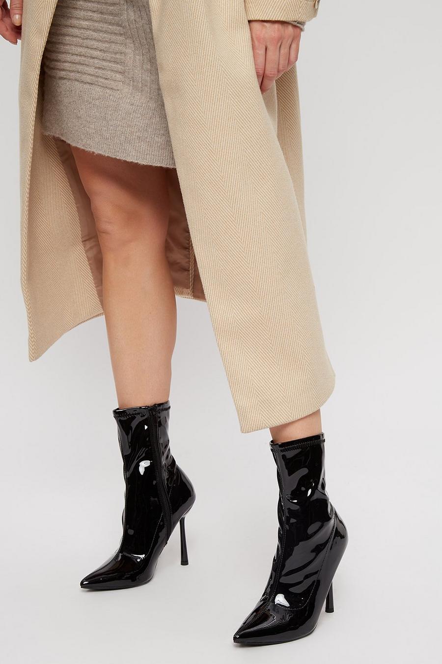 Felicity Stretch Point Ankle Boot 