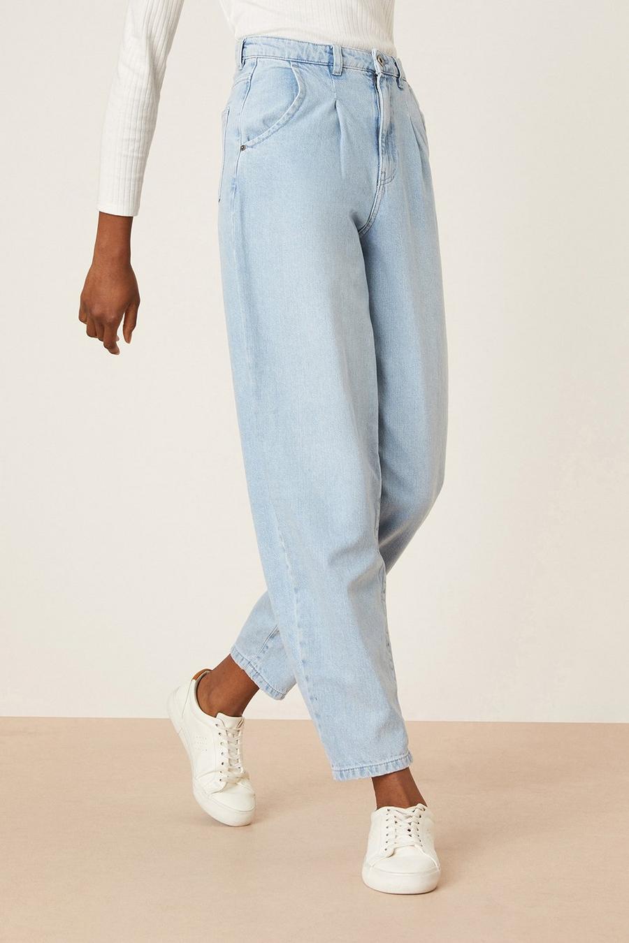 Tall More Sustainable Hemp Denim Slouch Jeans