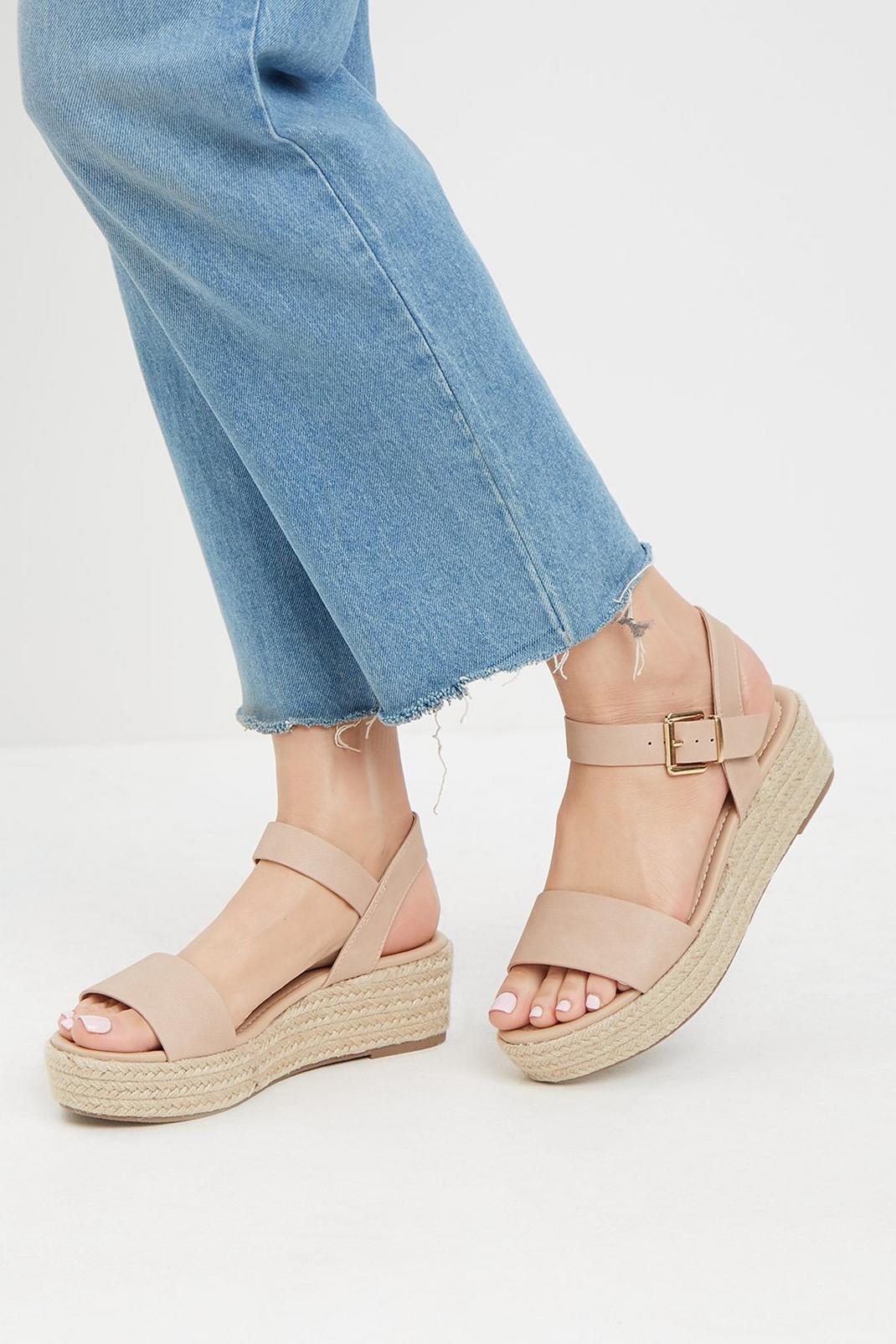 Blush River Two Part Espadrille Wedge image number 1