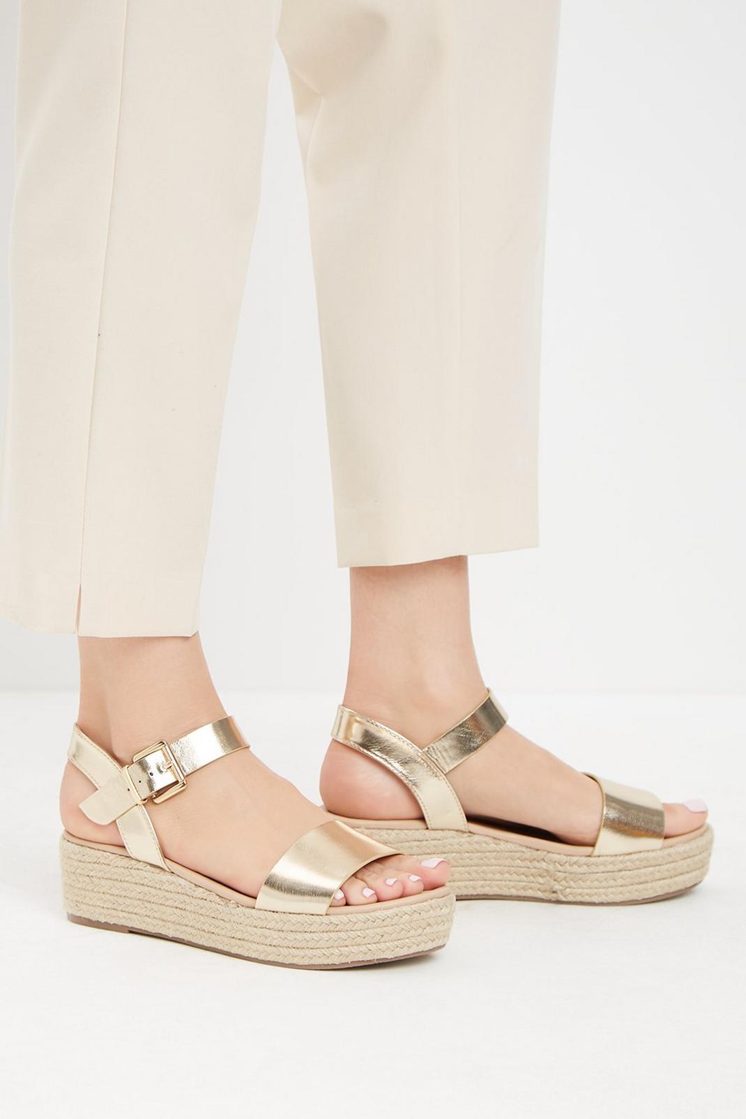 Gold River Two Part Espadrille Wedge image number 1