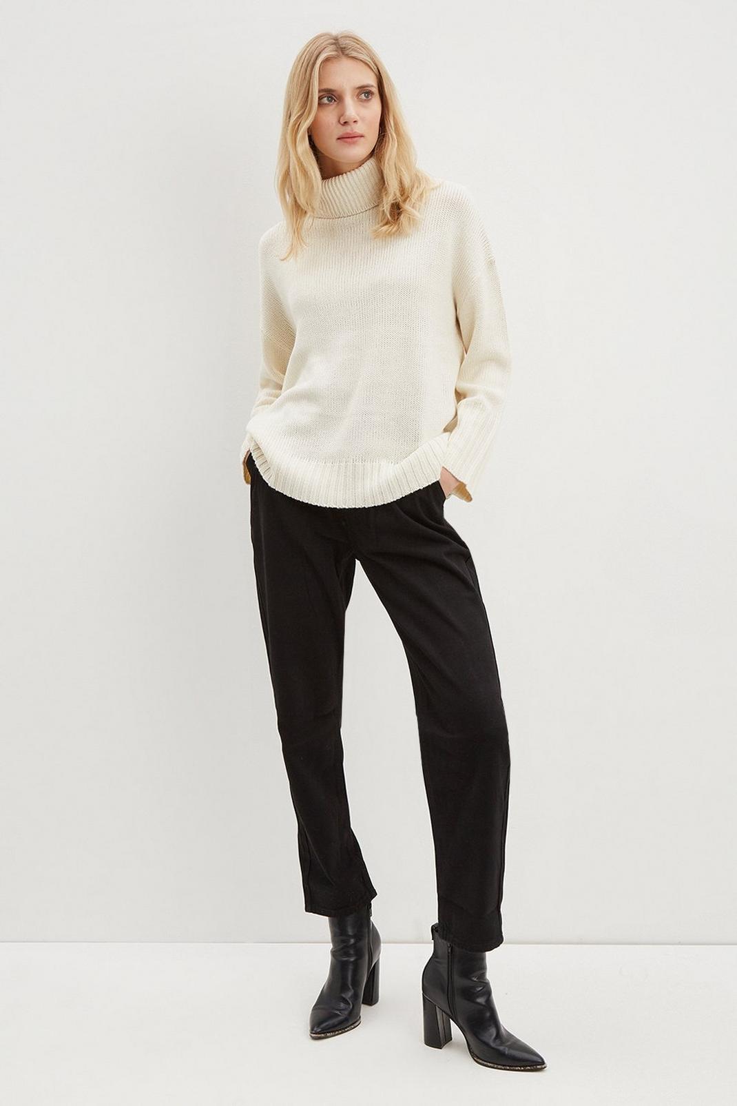 123 Roll Neck Slouchy Jumper  image number 2