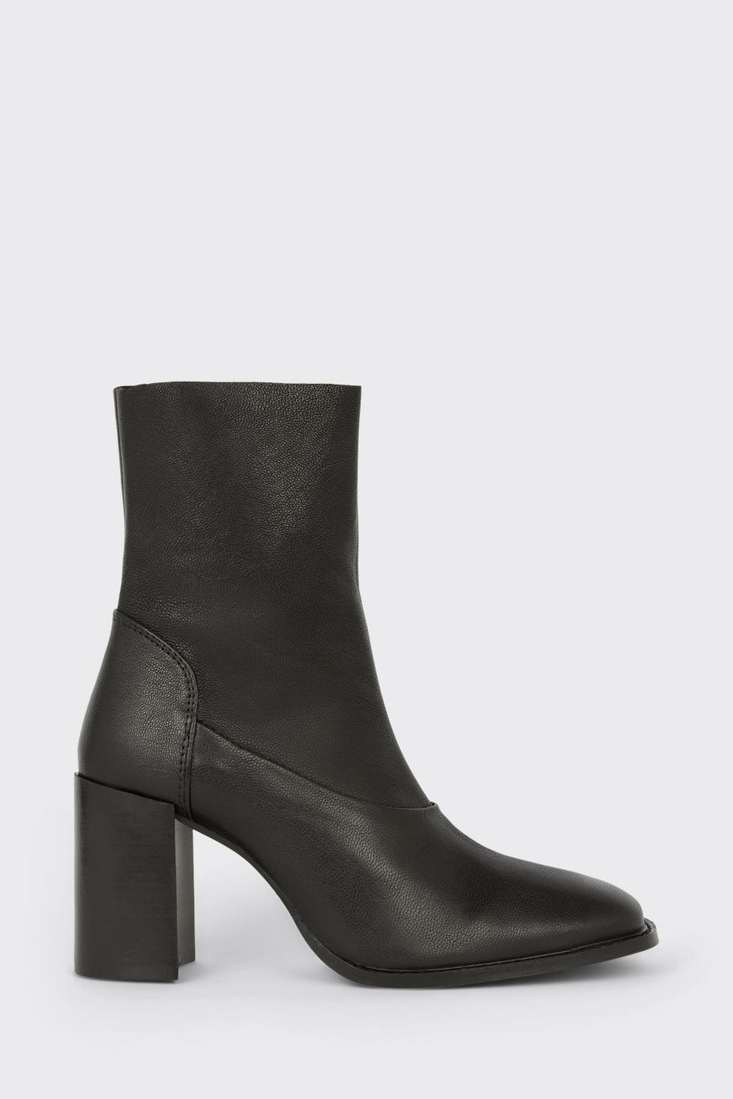 105 Principles: Othello Soft Leather Block Heel Ankle Boot image number 2