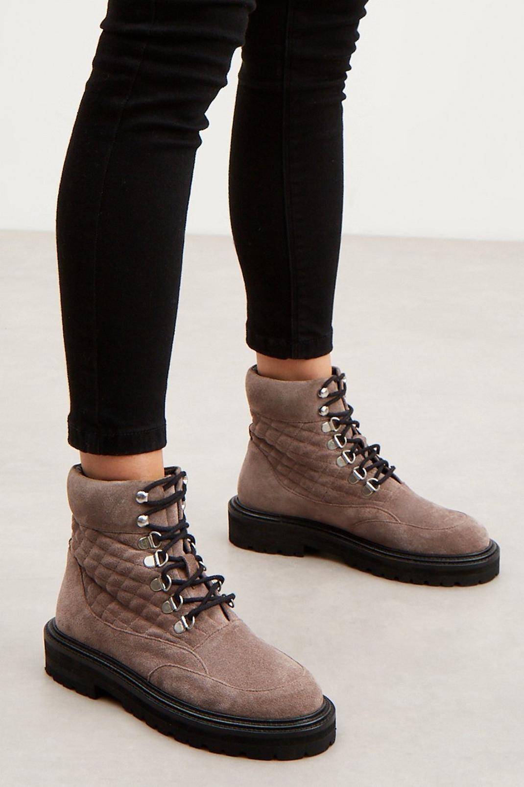 165 Principles: Ornella Quilted Chunky Hiker Leather image number 2