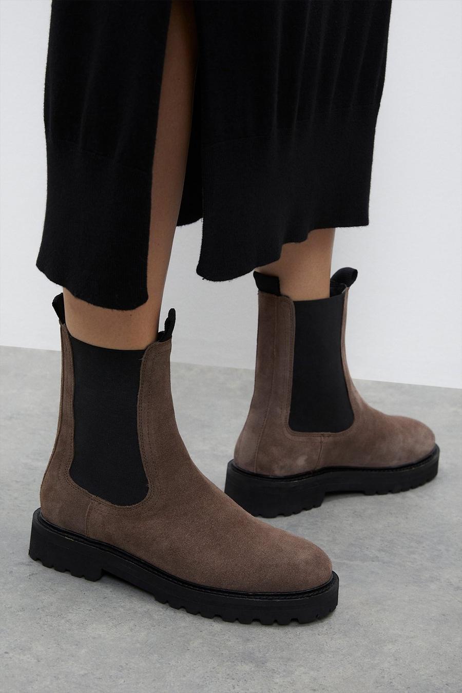 Principles: Ohana Cleated Suede Chelsea Boots