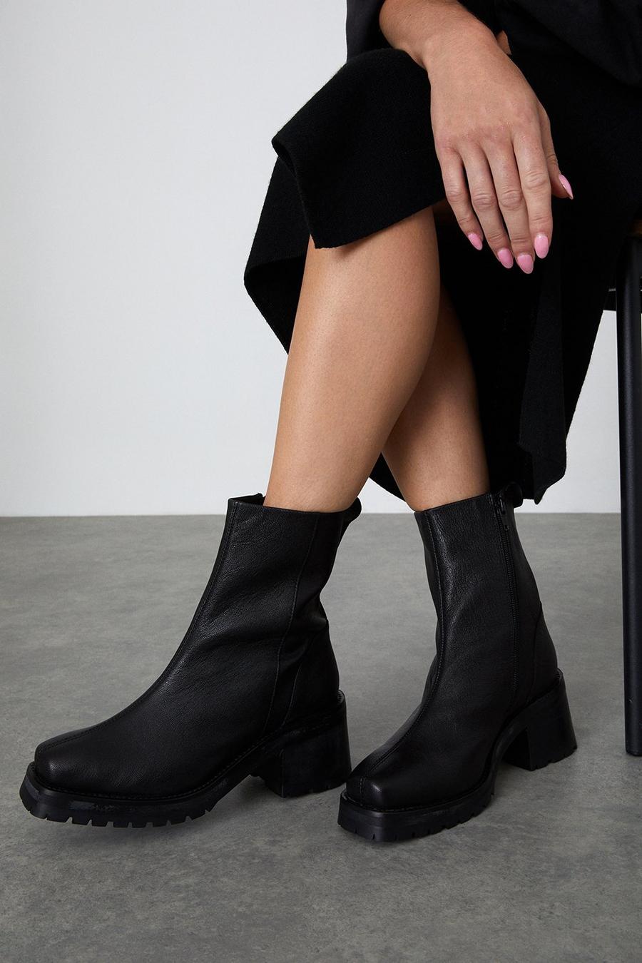 Principles: Lia Soft Leather Ankle Boot
