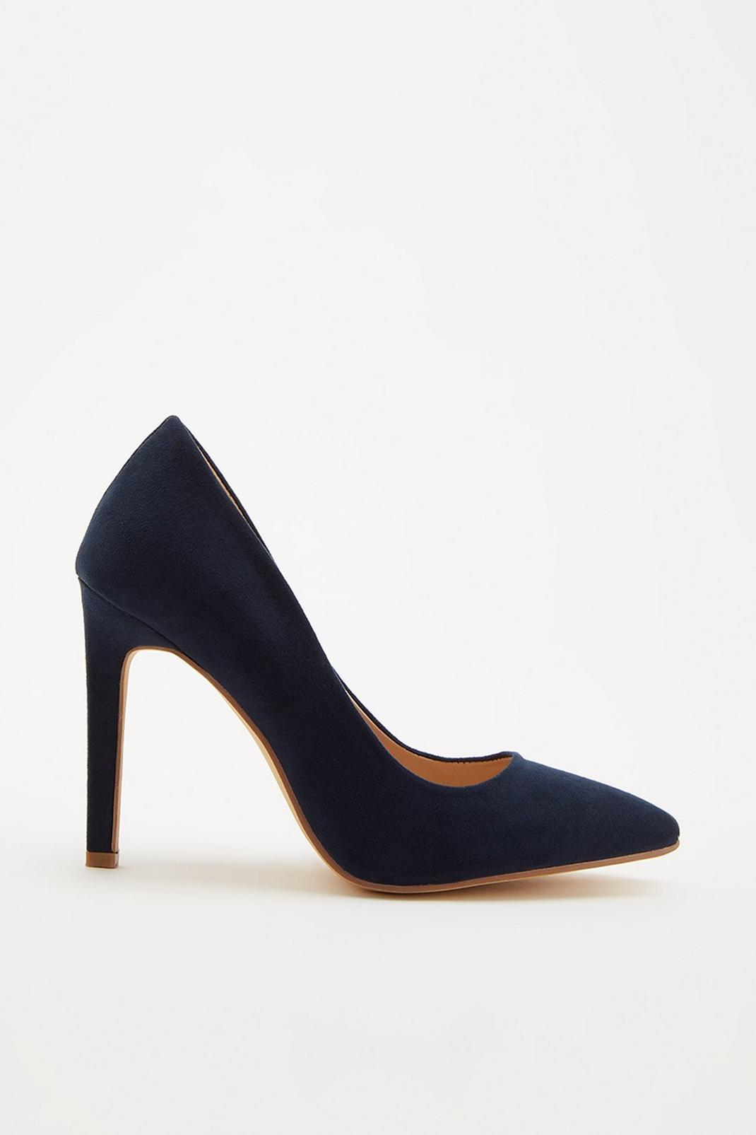 Navy Principles: Cara Pointed Court Shoes image number 1