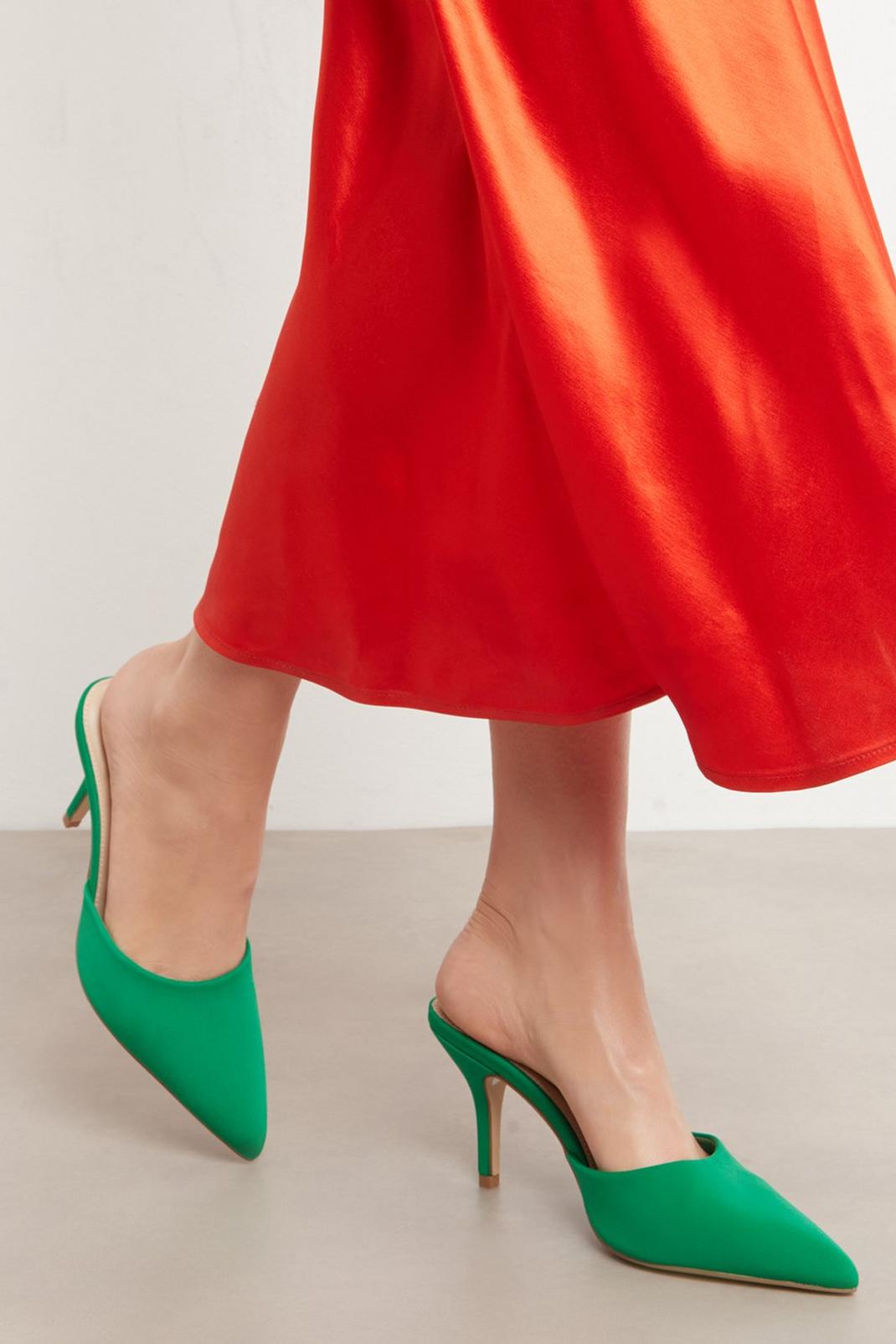 Green Faith: Erin Pointed Mule image number 1