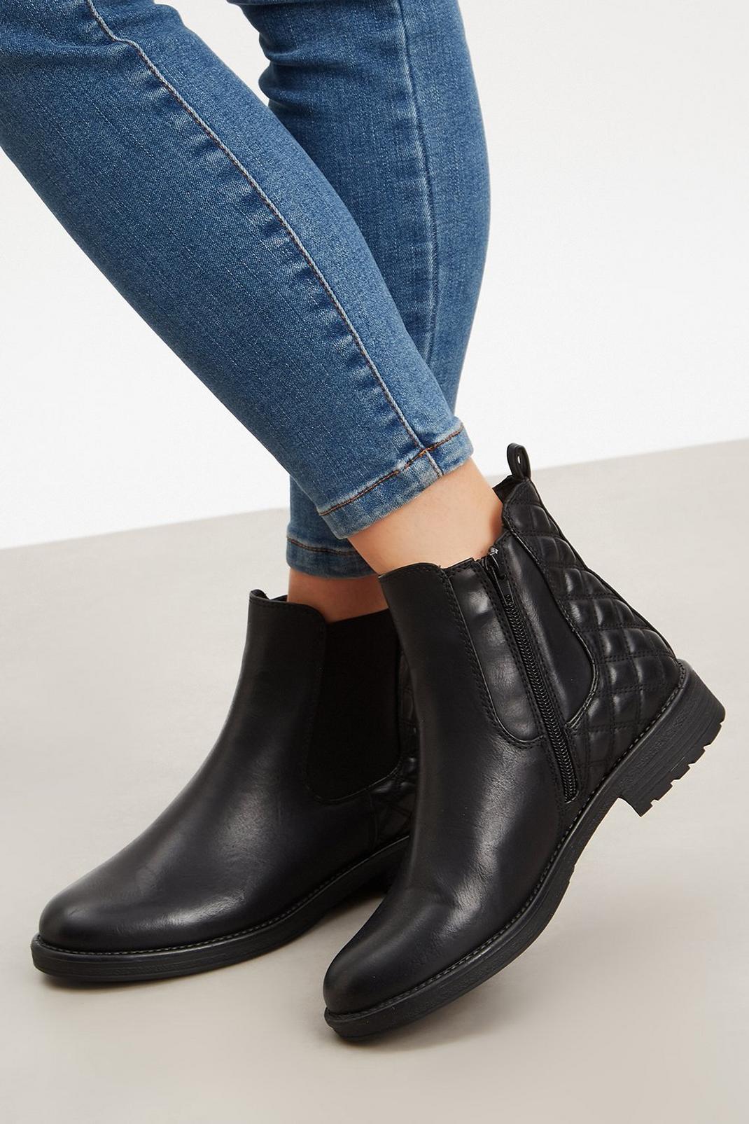 105 Good For The Sole: Ramona Quilted Ankle Boot  image number 2