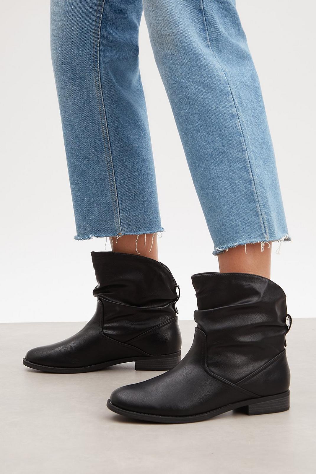 105 Good For The Sole: Rachel Ruched Ankle Boot image number 2