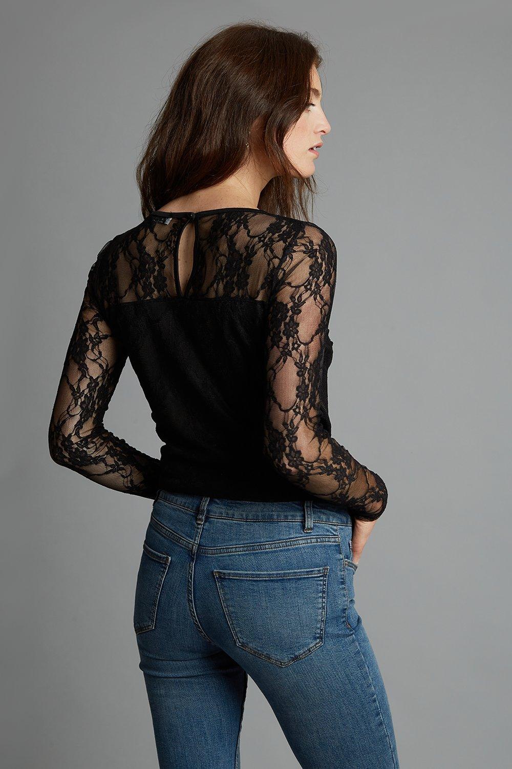 tall lace top