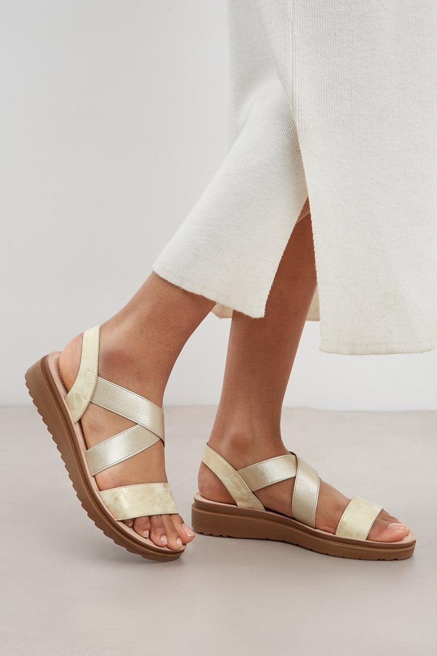 Good For The Sole: Extra Wide Fit Aaliya Comfort Sandal