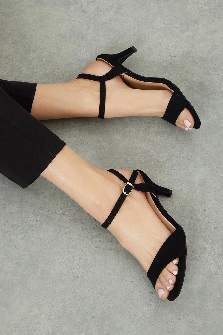 Good For The Sole: Thora Two Part Heeled Sandal