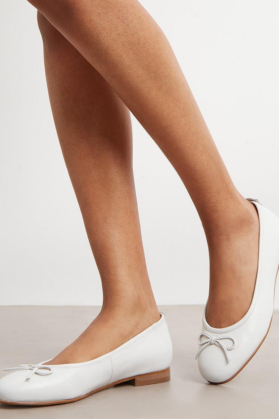 Good For The Sole: Trixie Leather Ballet Flats