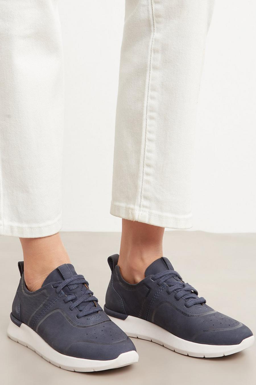 Good For The Sole: Caroline Leather Trainers