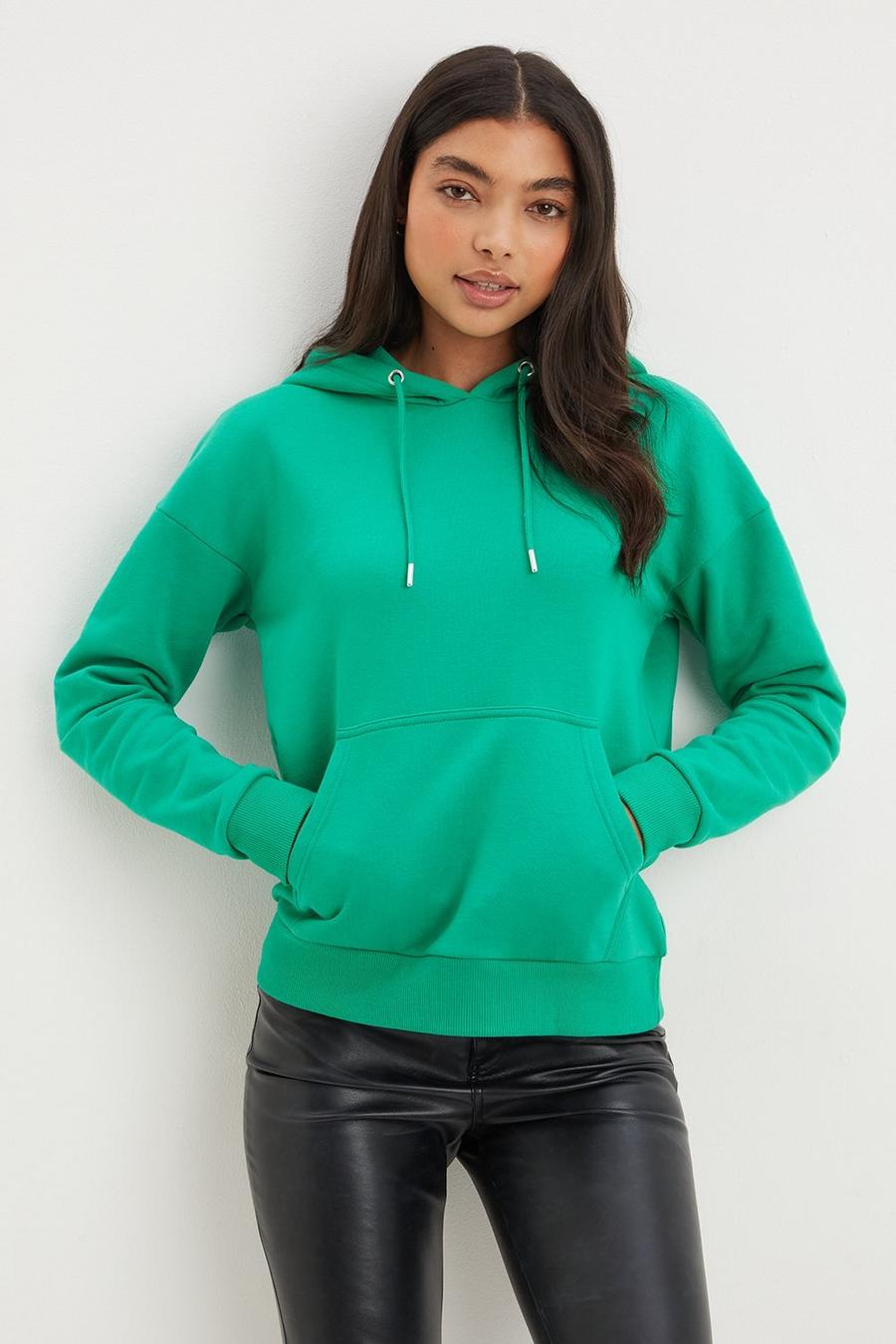 Recycled Pullover Drawstring Hoodie