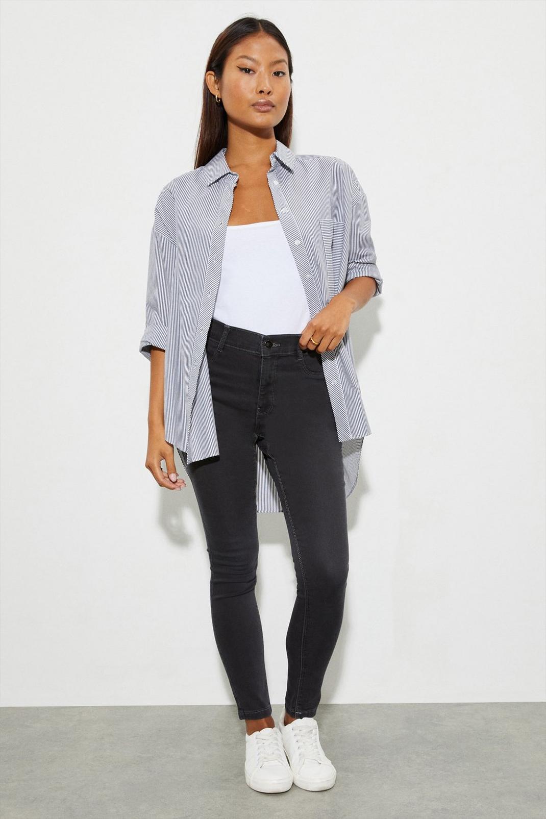 discount 65% WOMEN FASHION Jeans Worn-in Gray 42                  EU Zara Jeggings & Skinny & Slim 