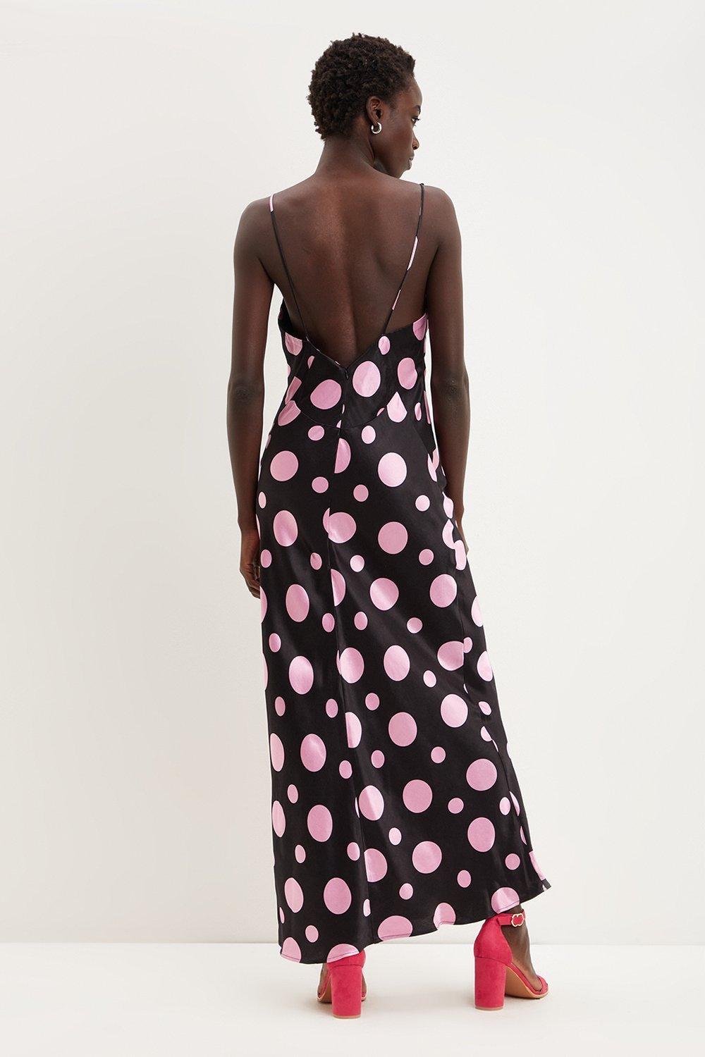 spot slip dress