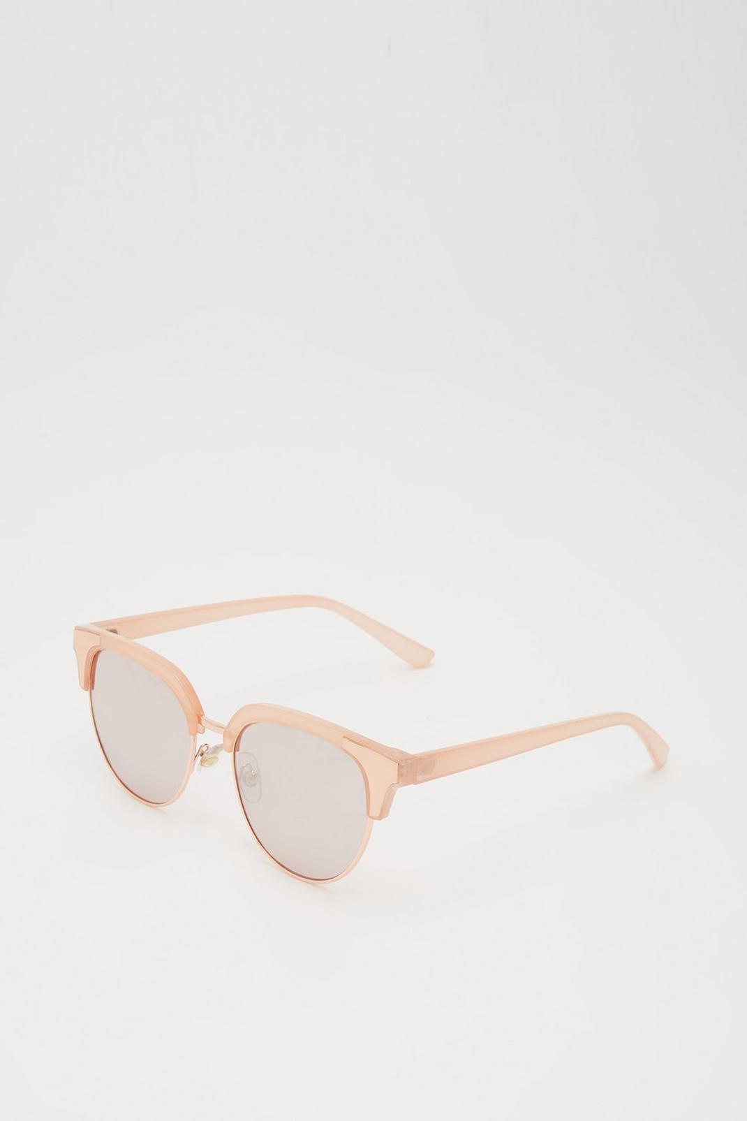 107 Blush Clubmaster Sunglasses image number 2