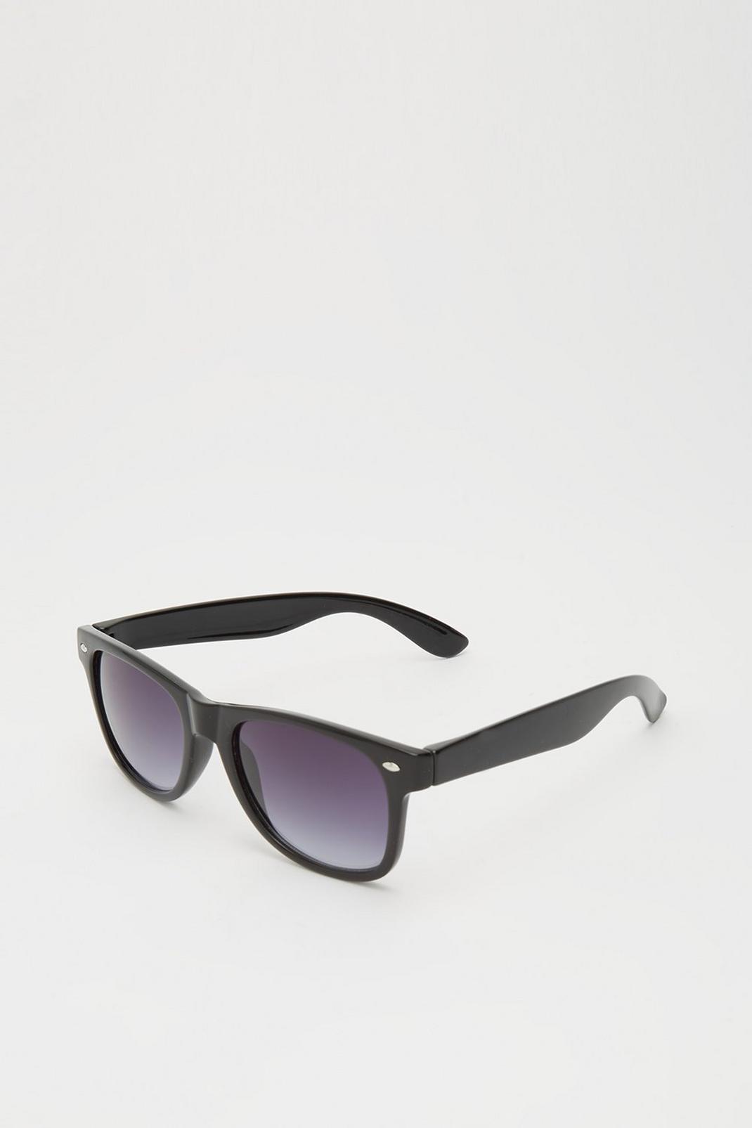 105 Black Wayfarer Sunglasses image number 2