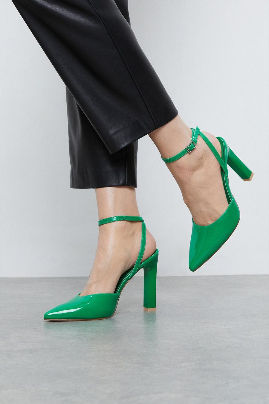 Elevate Ankle Strap Court Shoes