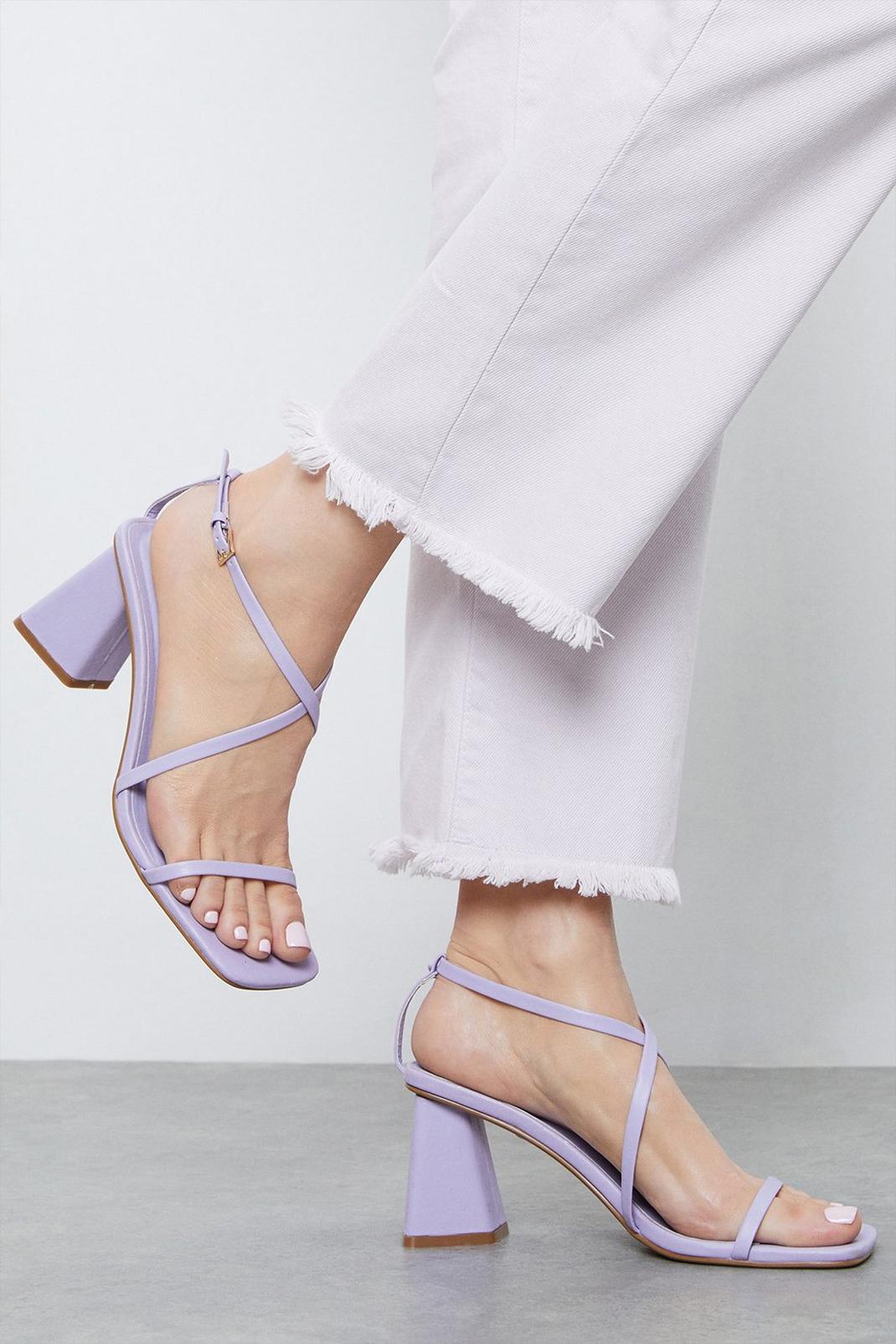 Lavender Siren Barely There Heels image number 1