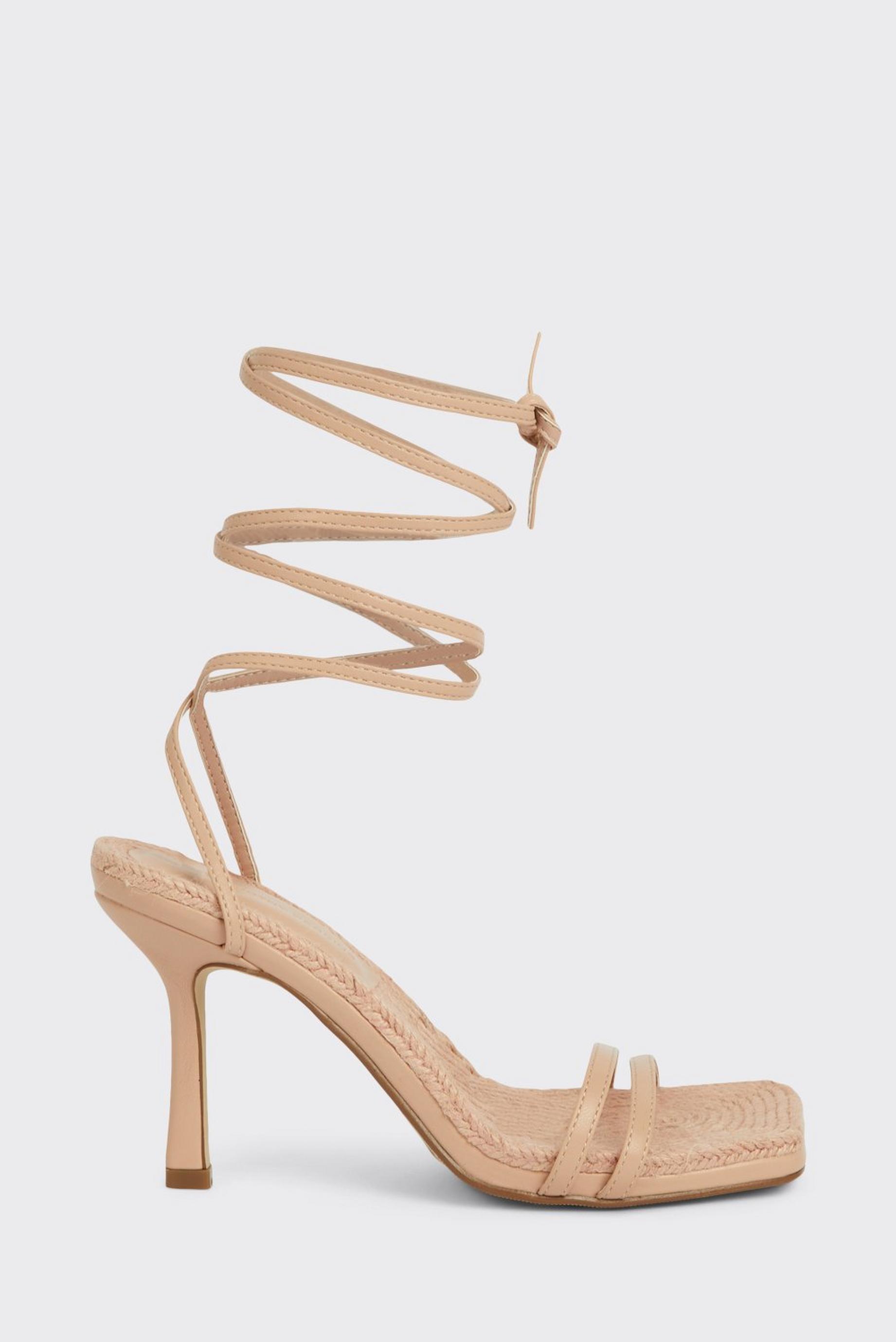 Selsie Rope Colour Drench Strappy Sandal