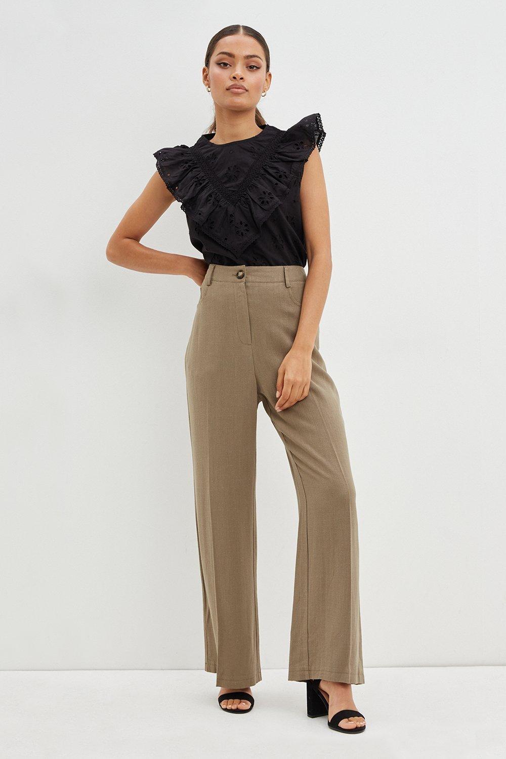 suit pants high waist