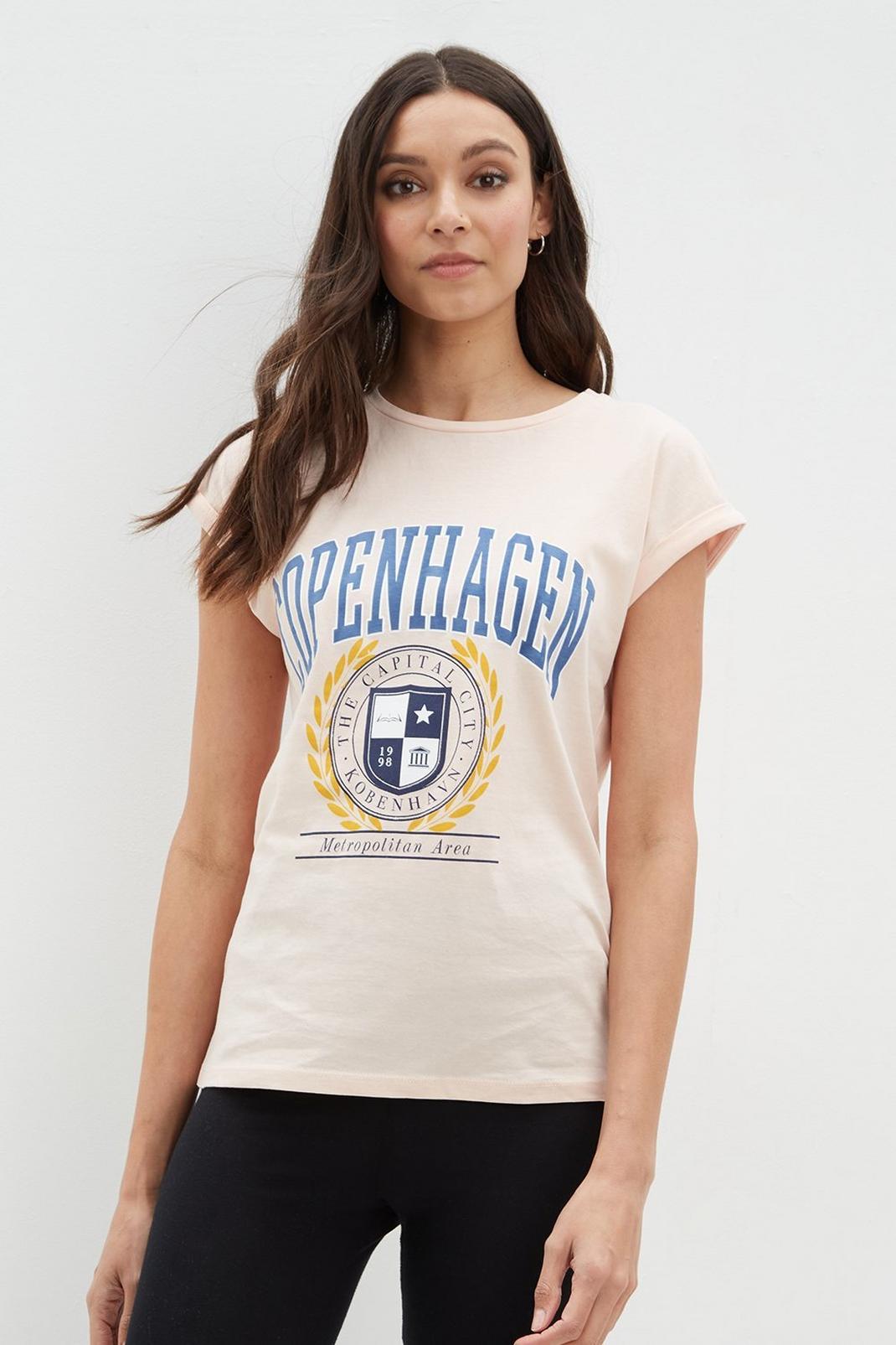 107 Blush Copenhagen T-shirt image number 1