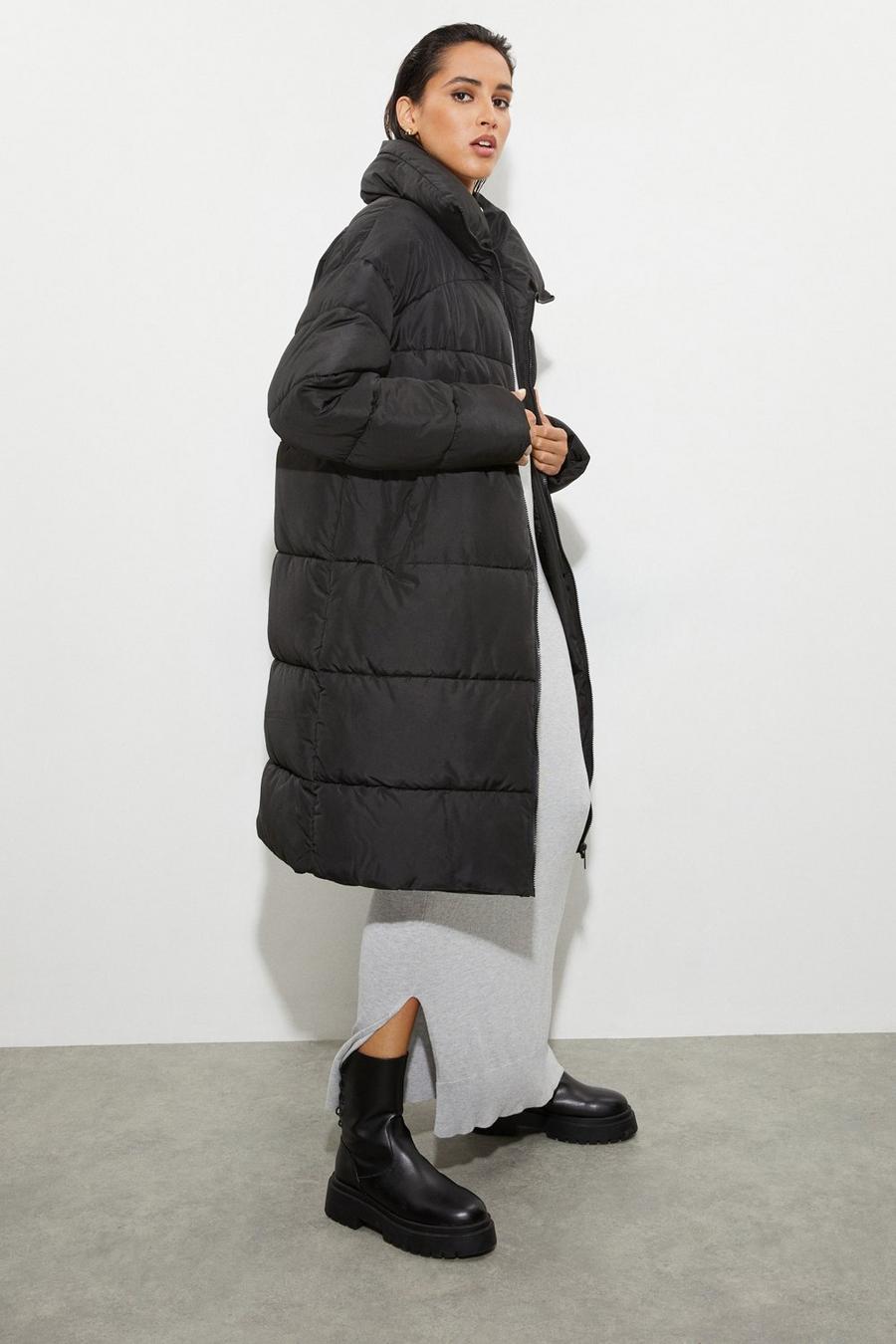 Tall Padded Longline Coat