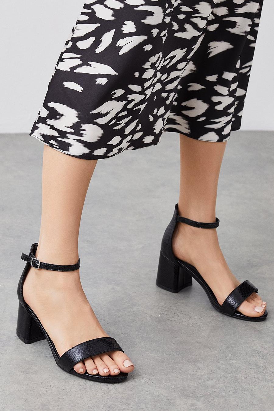 Good For The Sole: Extra Wide Abigail Block Heel Shoes