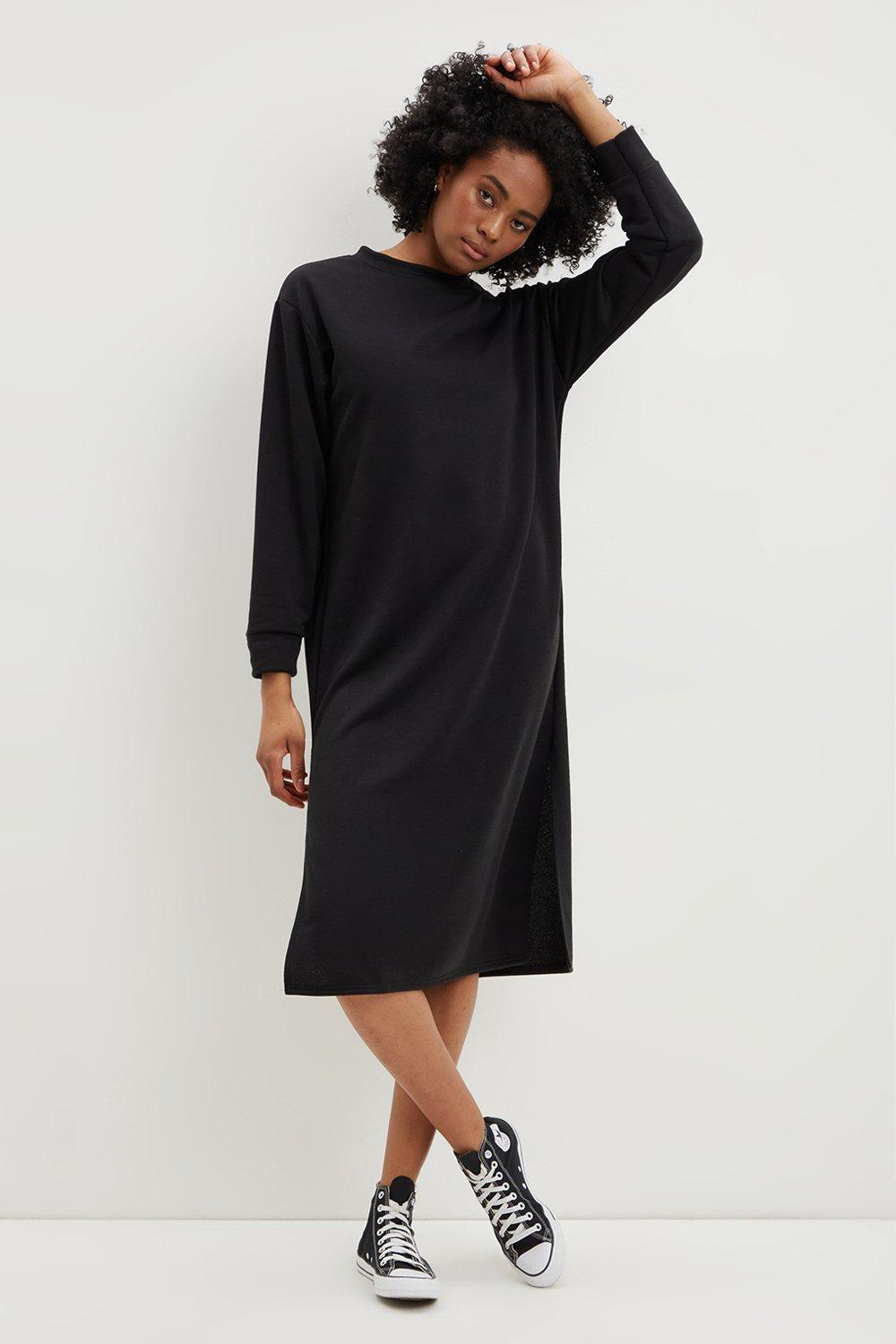 dorothy perkins crew neck jersey dress