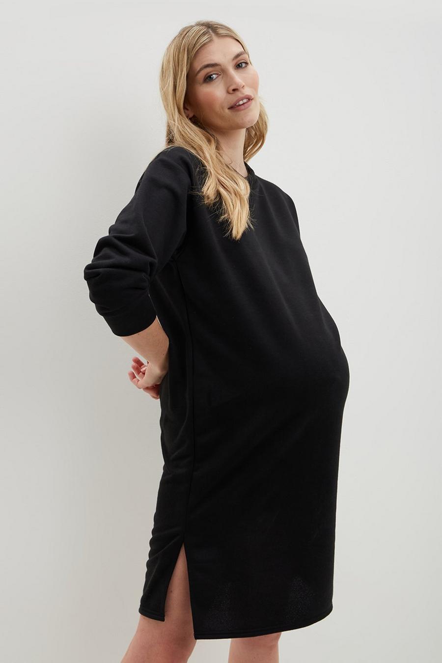 Maternity Longline Sweater Dress