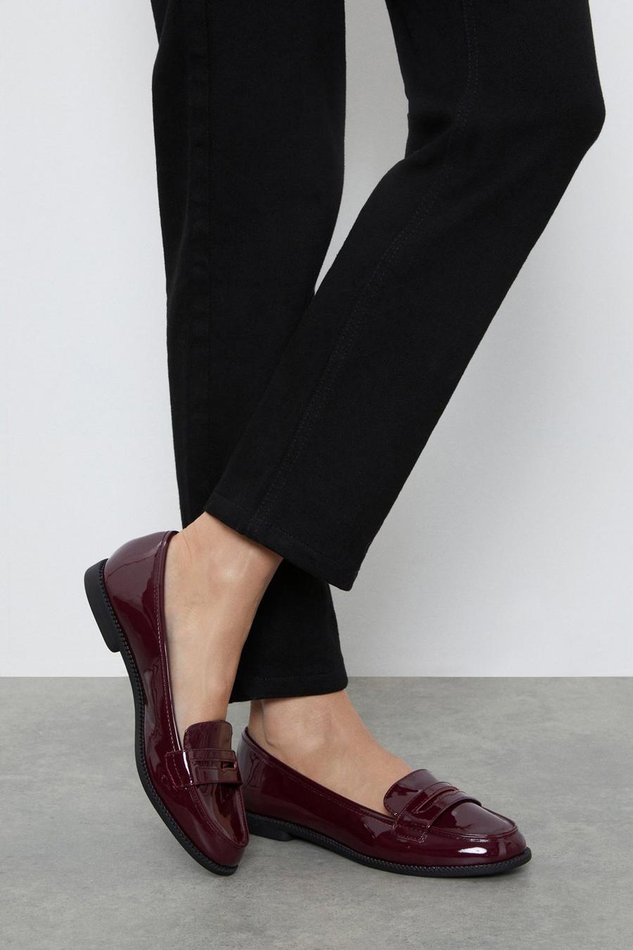 Wide Fit Lara Penny Loafers