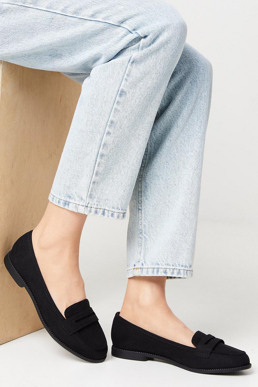 Wide Fit Lara Penny Loafers