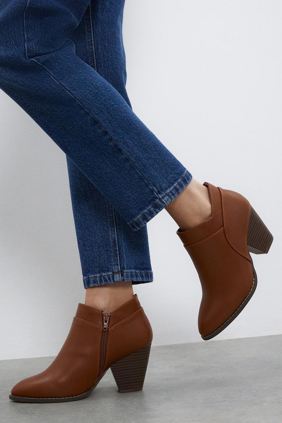 Good For The Sole: Wide Fit Monty Shoe Boots