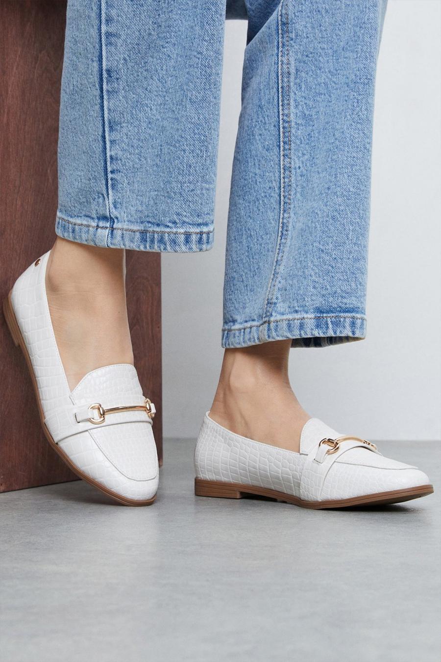 Lucy Snaffle Chain Loafers