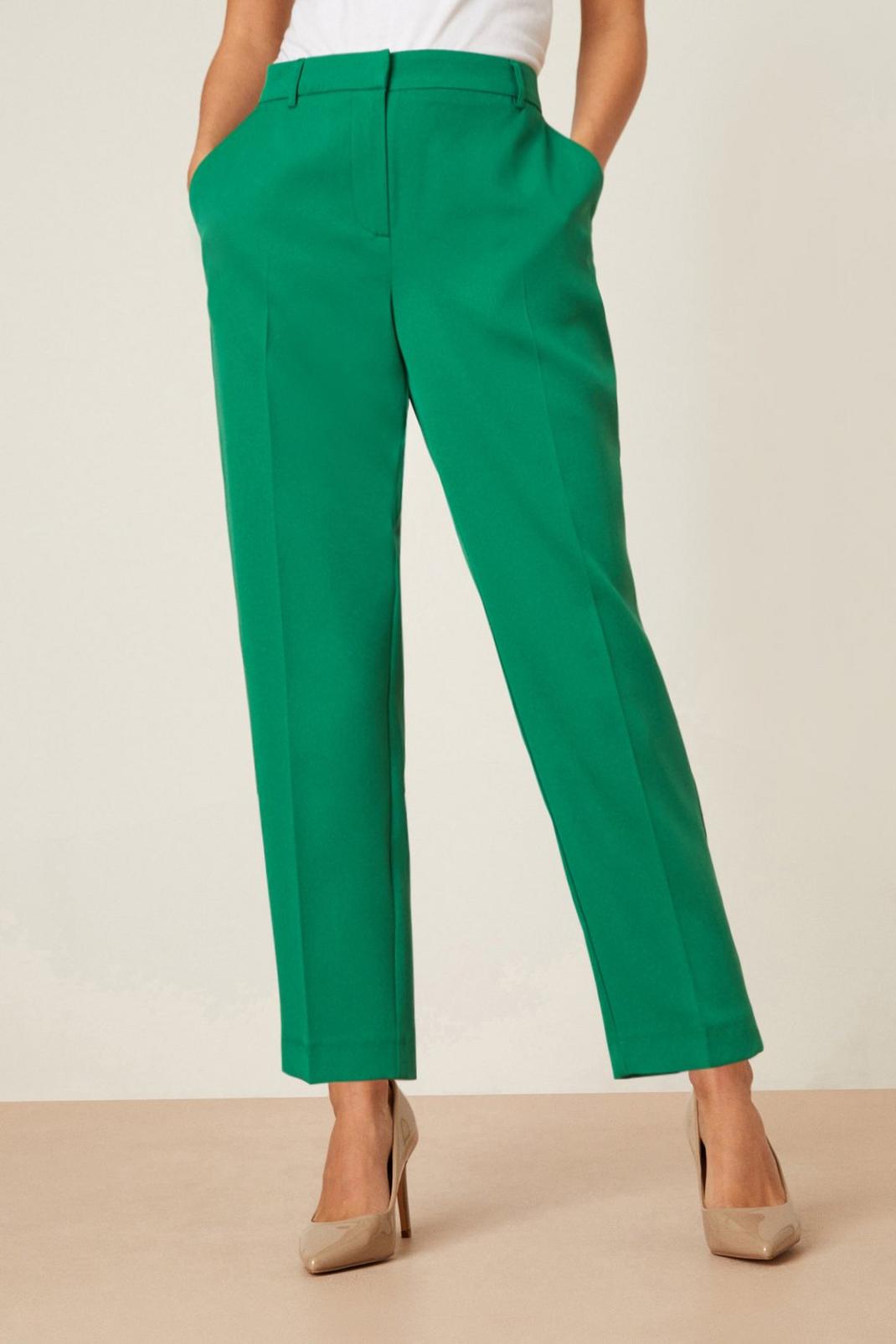 Bright green Petite Plain Ankle Grazer image number 1