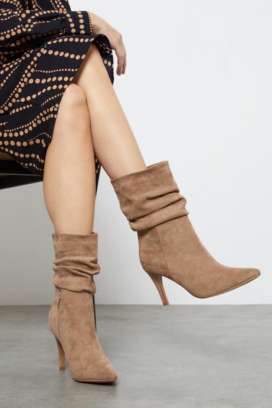 Avery Ruched Boots