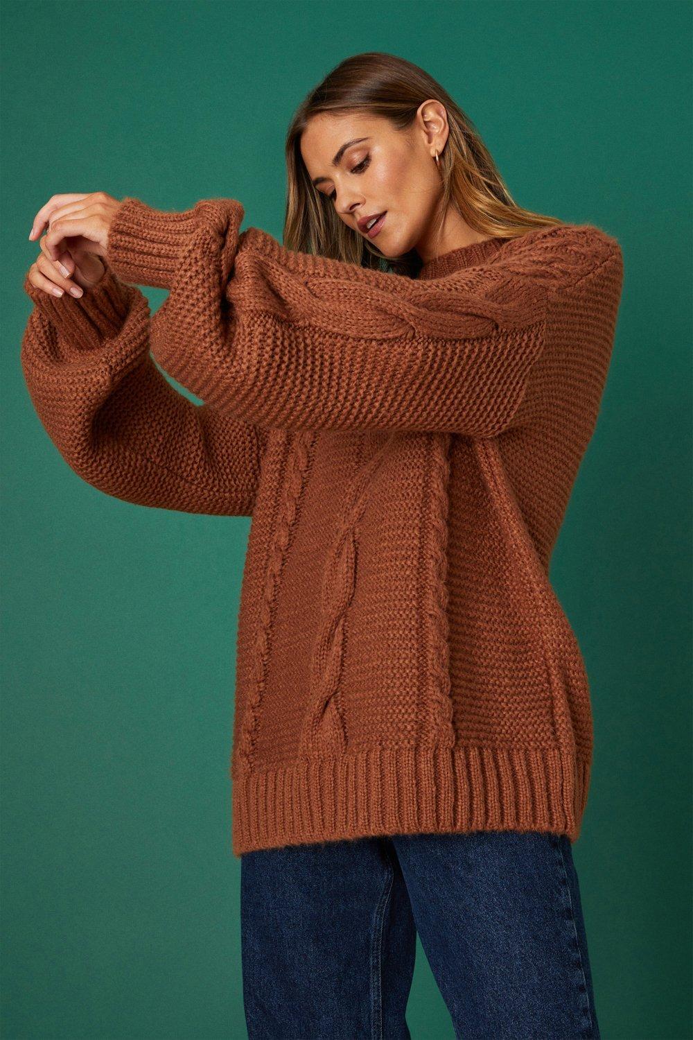 suéter para Mujer Dorothy Perkins Cable Jumper 