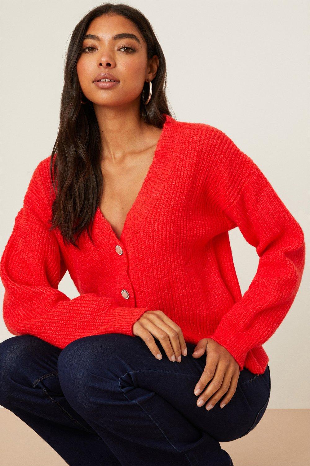 womens polo neck chunky sweaters