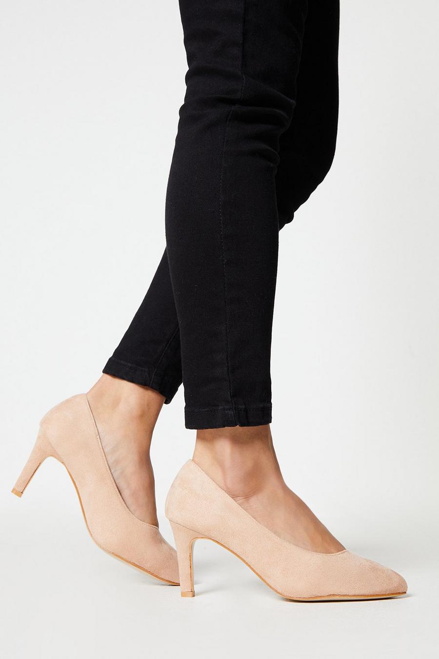Good For The Sole: Extra Wide Fit Emily Court Shoes