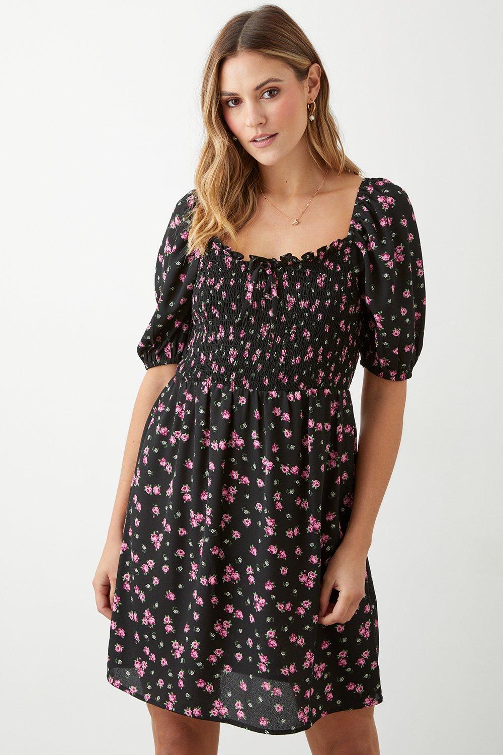 dorothy perkins floral skater dress