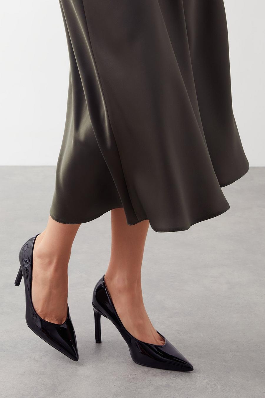 Faith: Carter Pointed Court Shoes