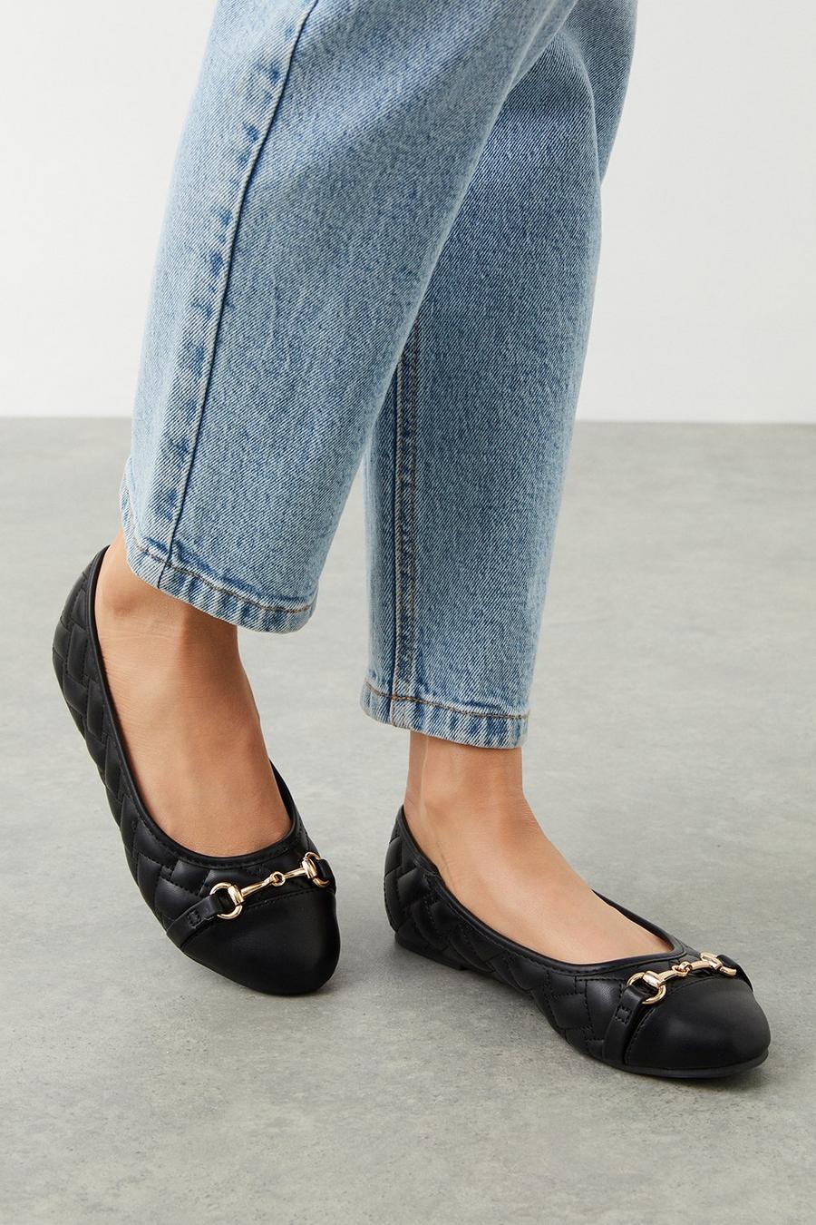 Piper Quilted Ballet Flats