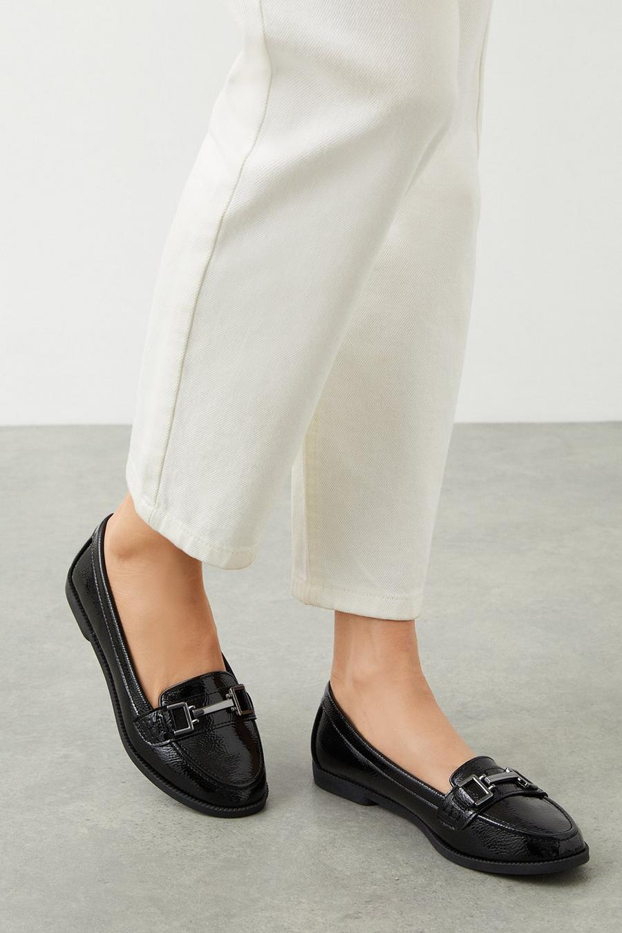 Libby Metal Trim Loafers