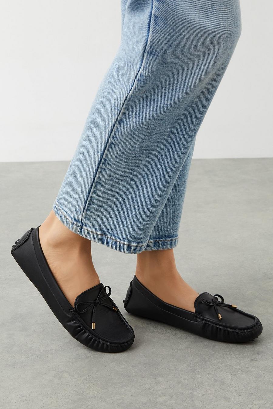 Good For The Sole: Nyla Comfort Bow Soft Loafers
