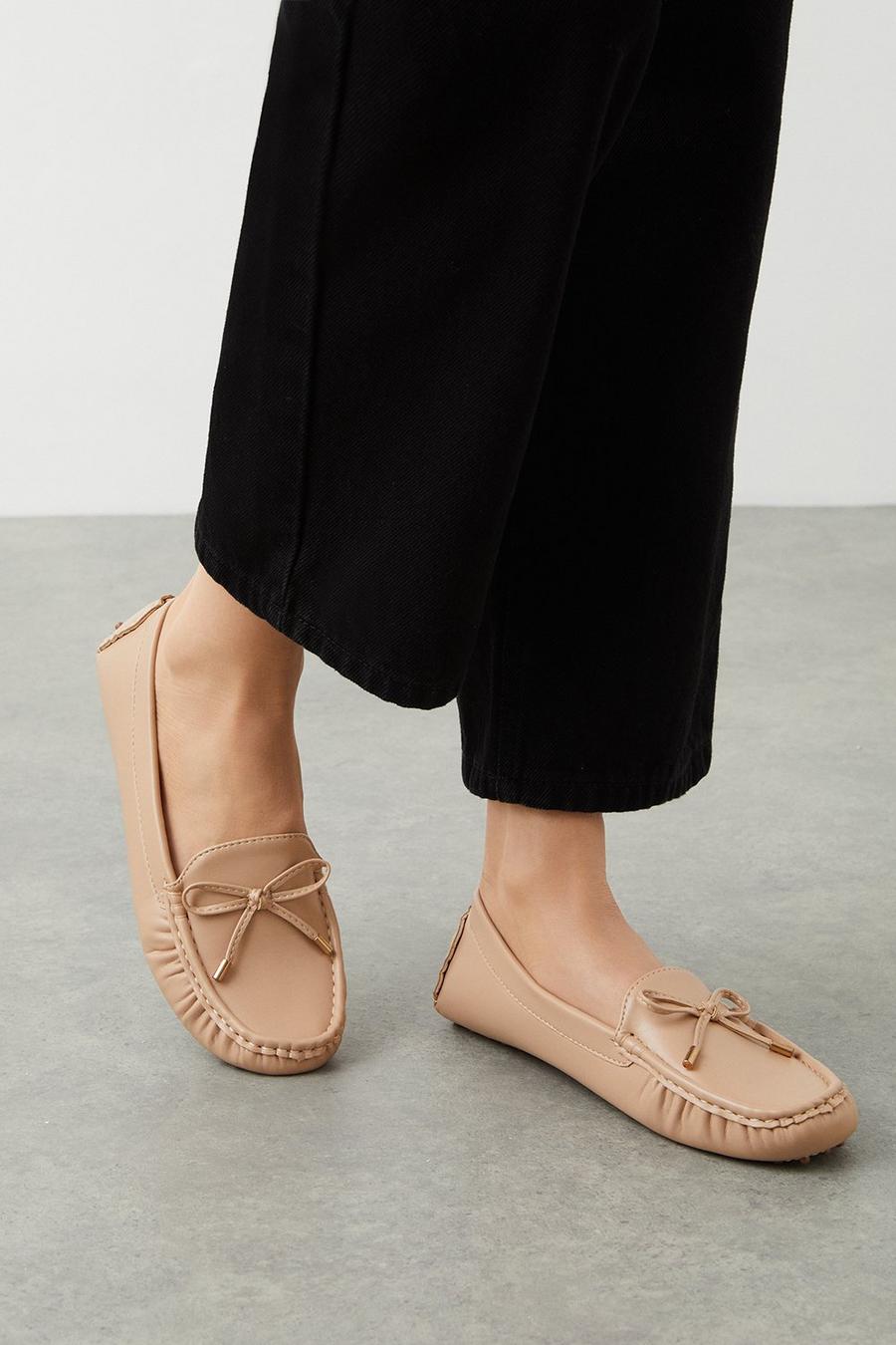 Good For The Sole: Nyla Comfort Bow Soft Loafers
