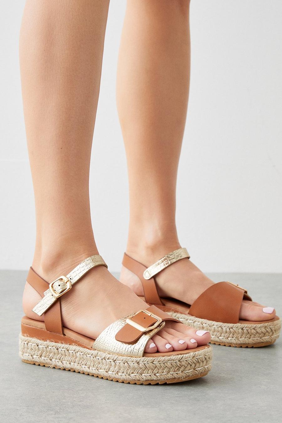 Good For The Sole: Hazel Wide Fit Comfort Low Wedges